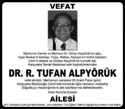 Dr. R. Tufan Alpyörük